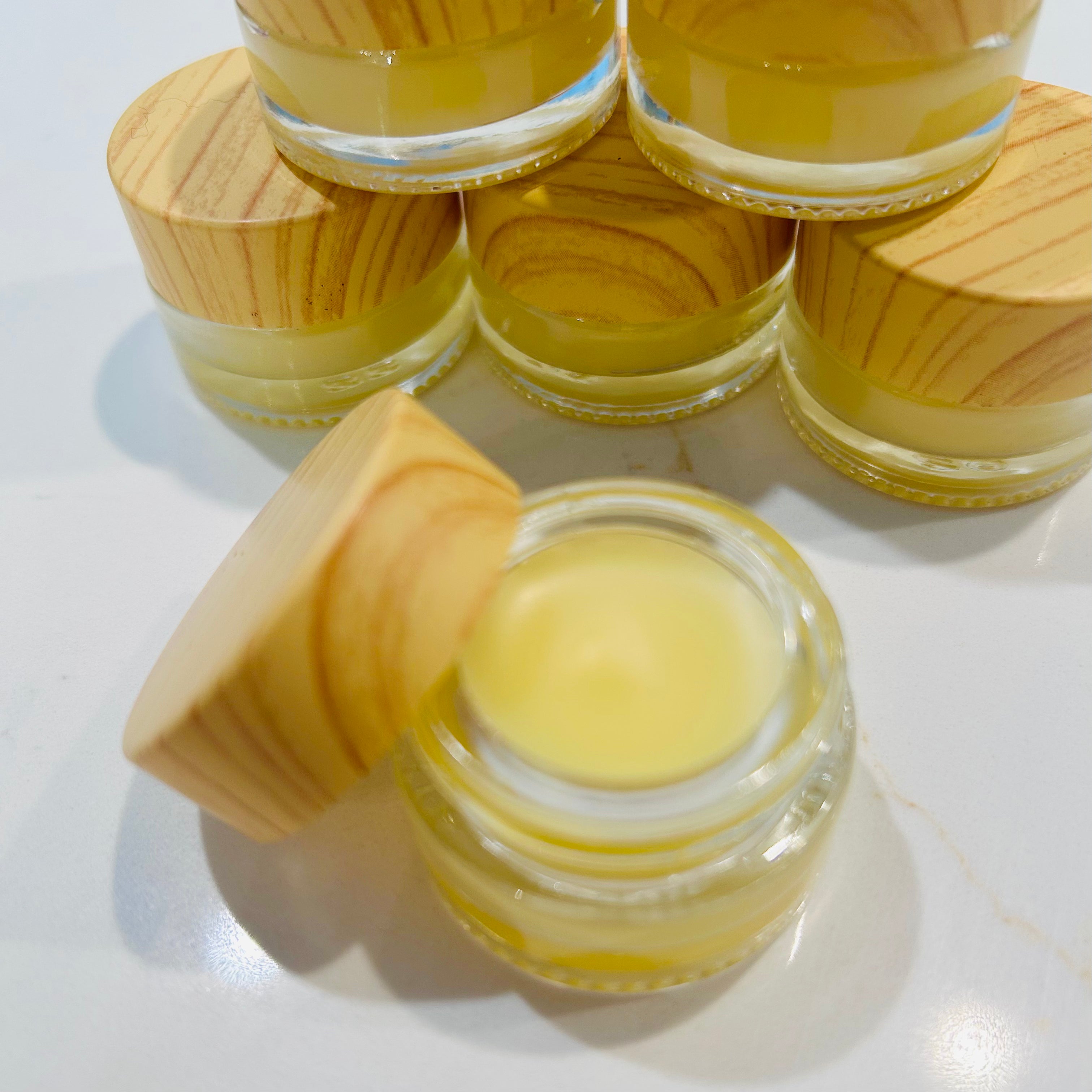 Lip Balms - Hibiscus Kiss, Mint Blaze, Orange Dream