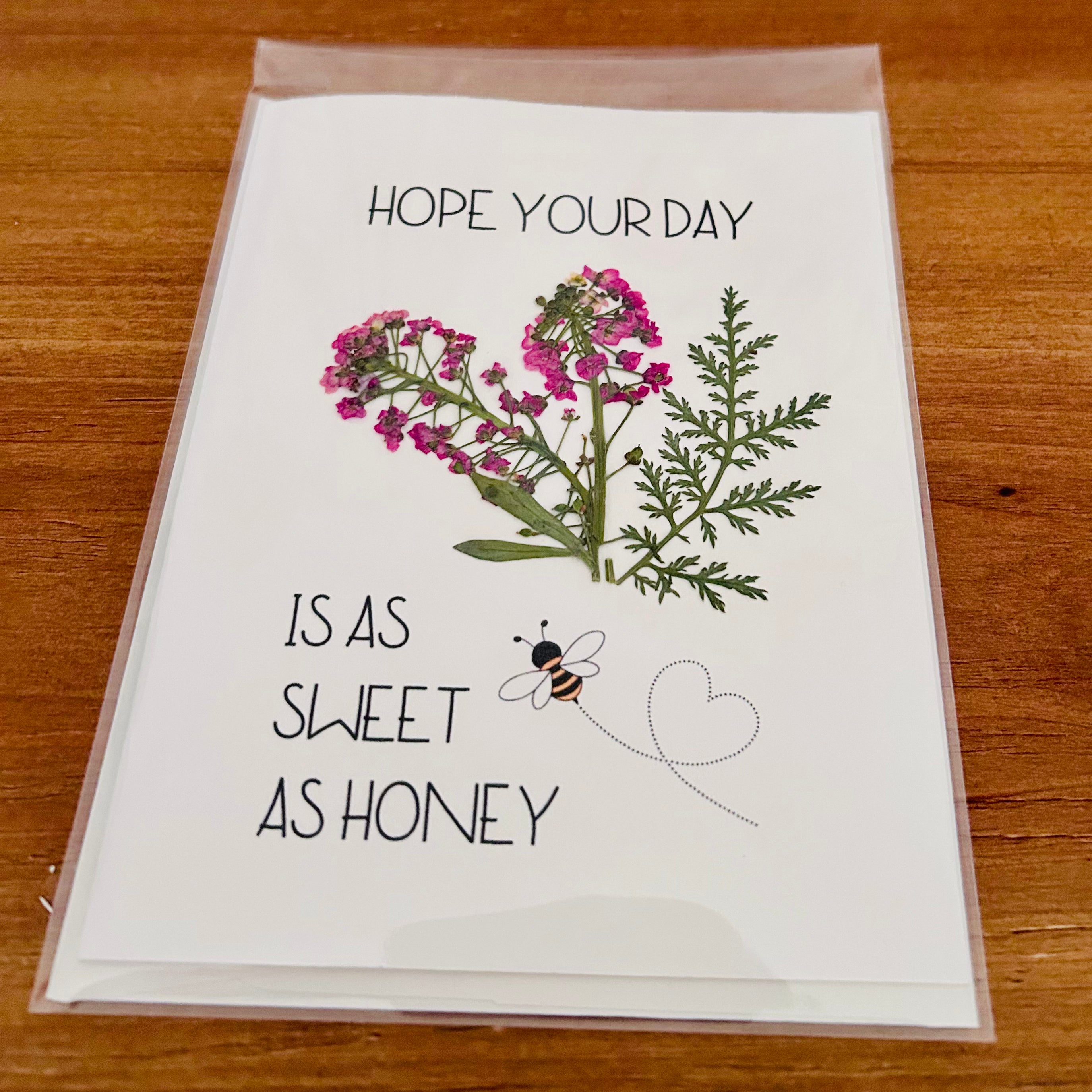 Pressed Flower Cards
