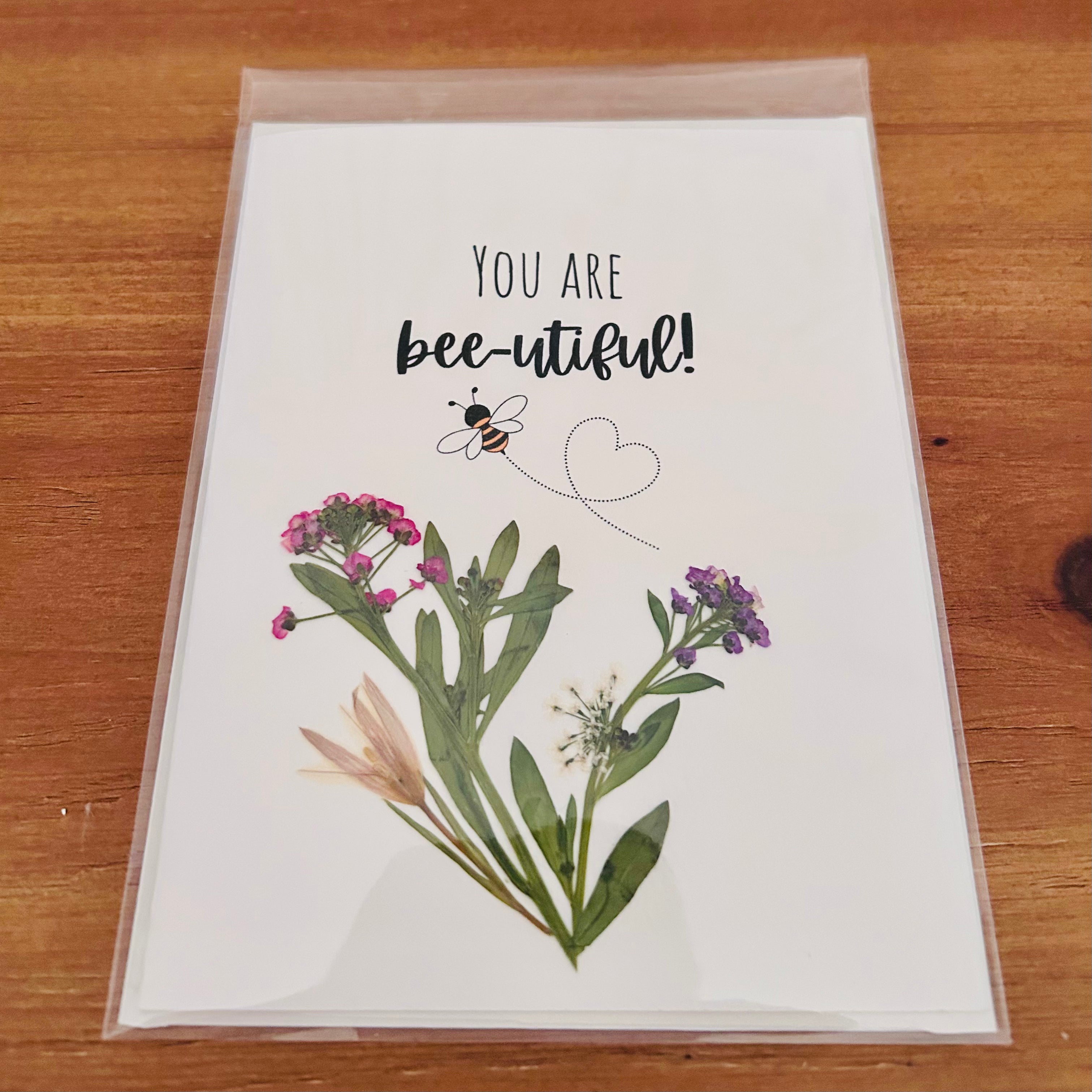 Pressed Flower Cards