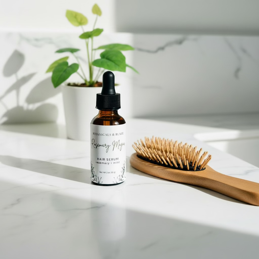 Herbal Serums for Hair & Body