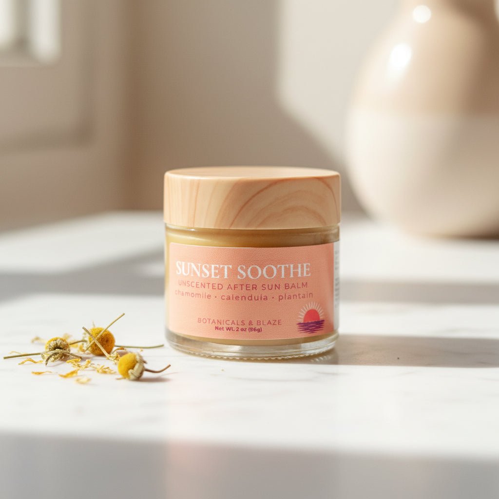 Sunset Soothe - Sunburns, Bites & Blemishes - Botanicals & Blaze