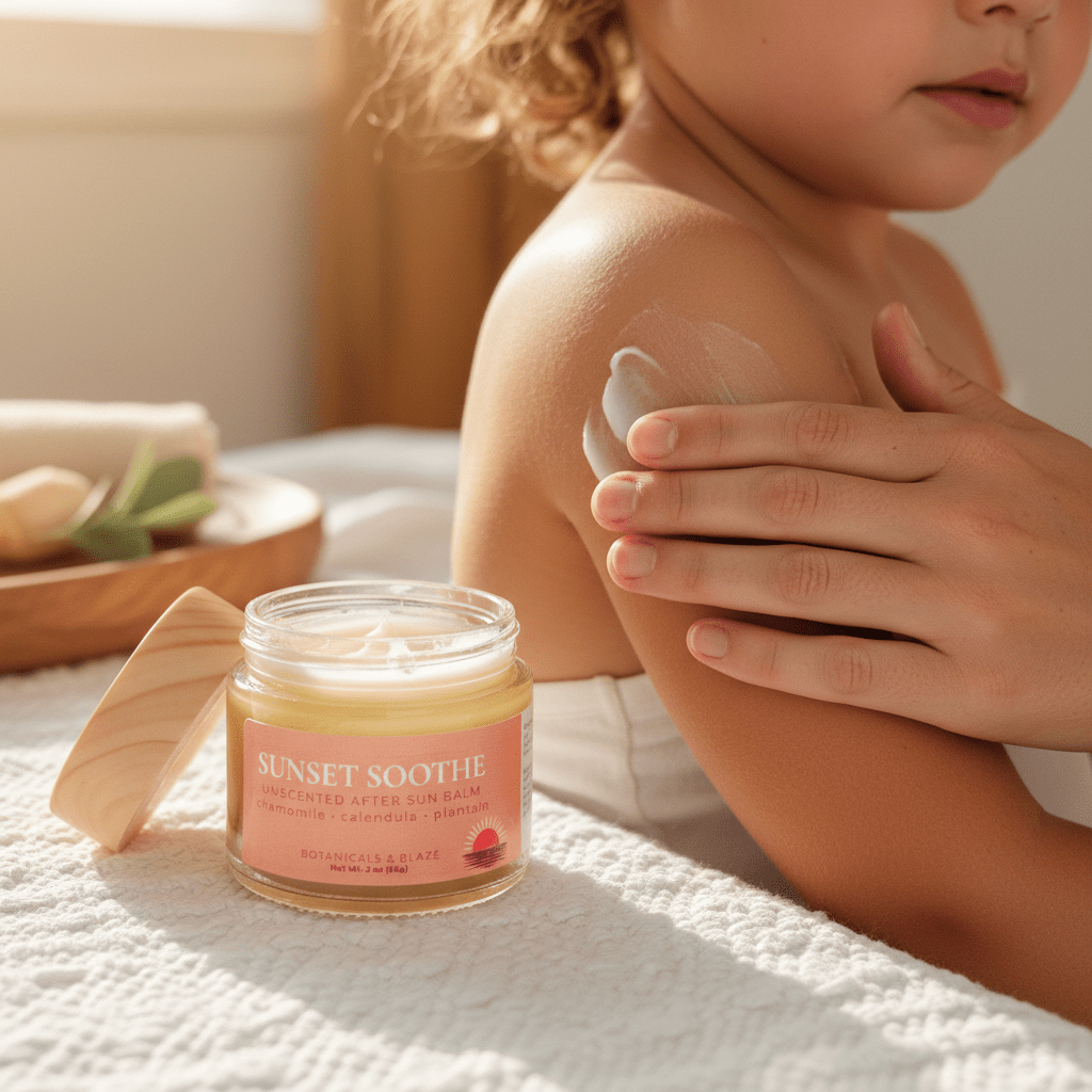 Sunset Soothe - Sunburns, Bites & Blemishes - Botanicals & Blaze