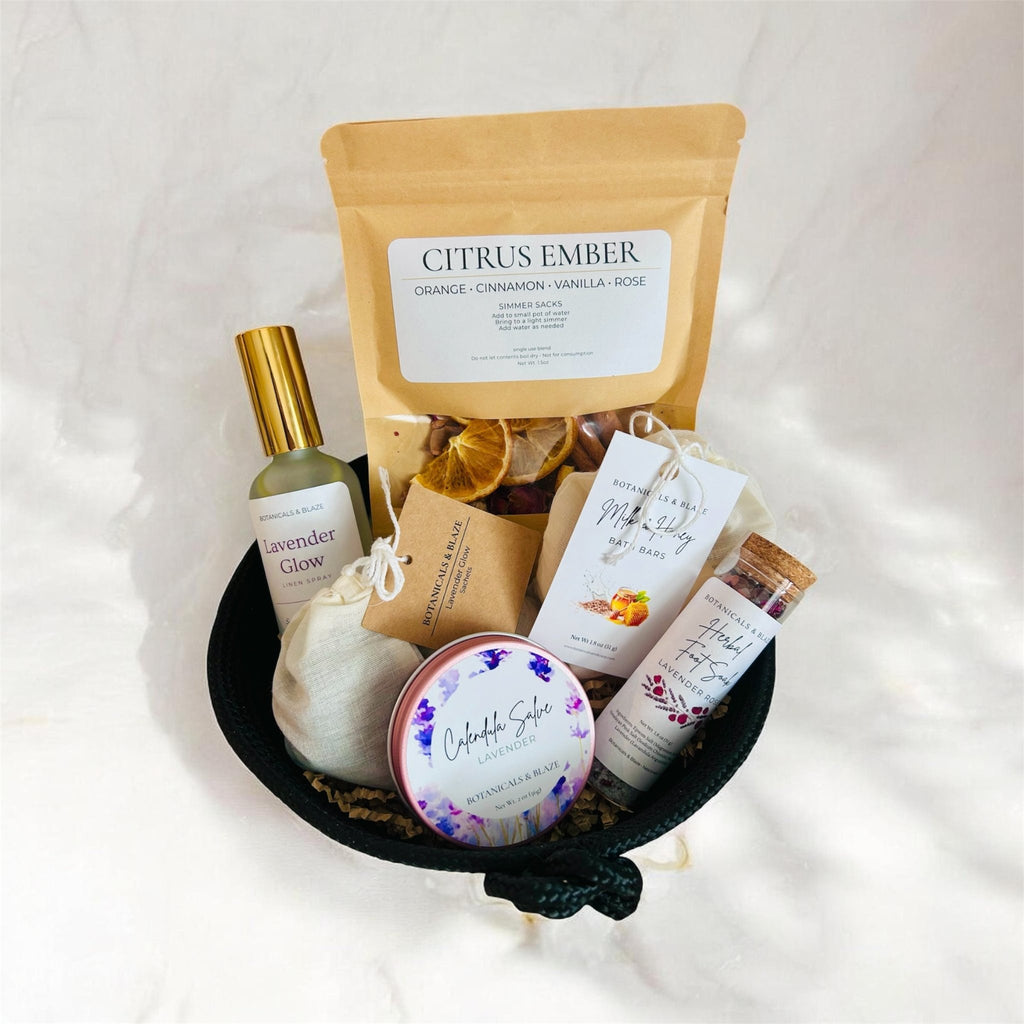 Weekly Exhale Relaxation Gift Set - Botanicals & Blaze